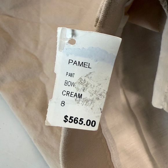 Pamela Henson Women SAN REMO TAUPE  SZ.8 TAILOR MADE SPORT PANT - Picture 5 of 7